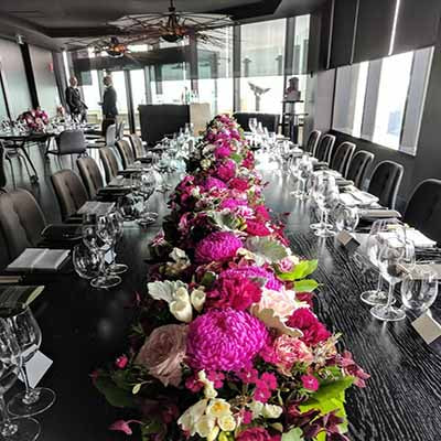 Corporate Events at Vue De Monde