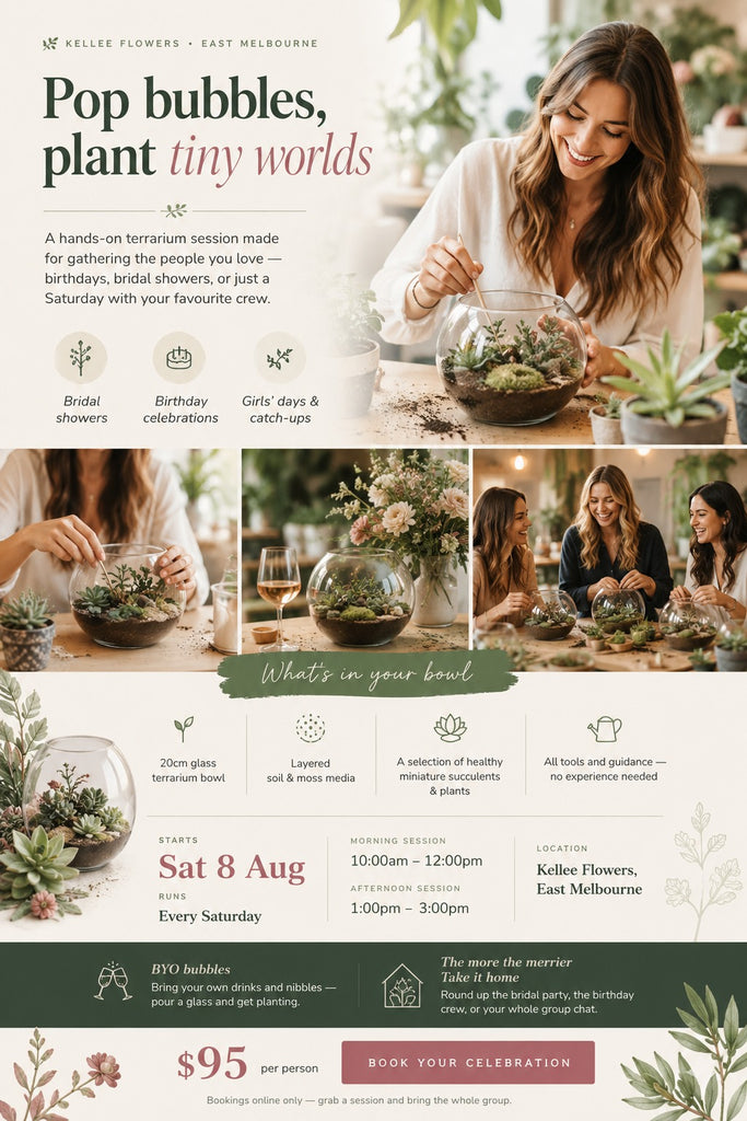 ladies doing plant workshop