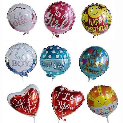 Balloons message gift