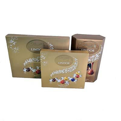 Lindt lindor chocolate boxes